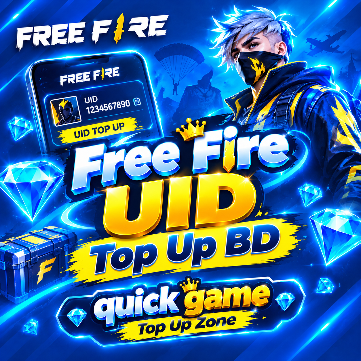 free fire Diamond top up BD
