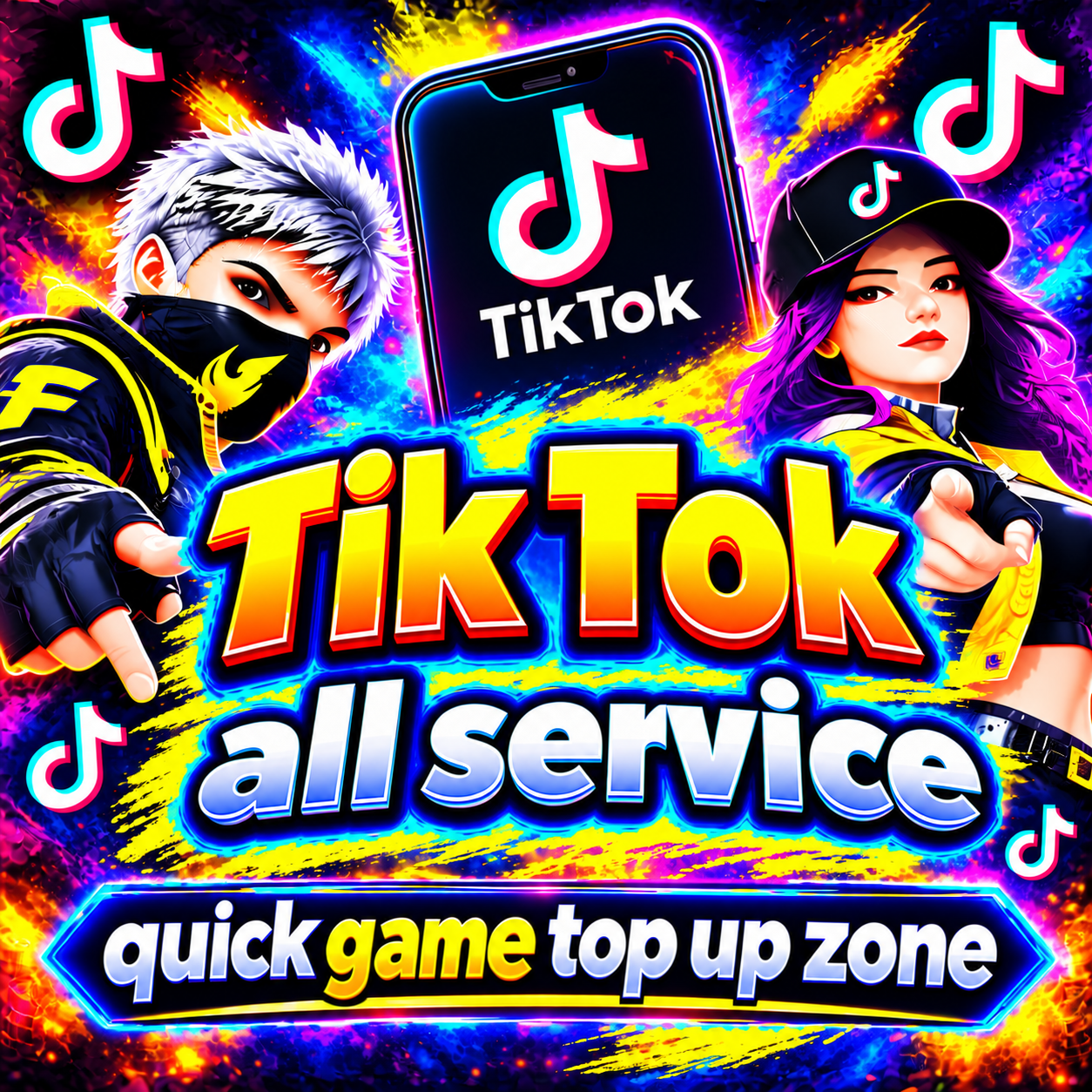 Tik Tok all service